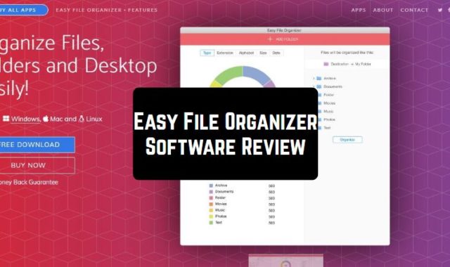 Easy File Organizer Software Review