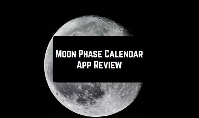 Moon Phase Calendar App Review