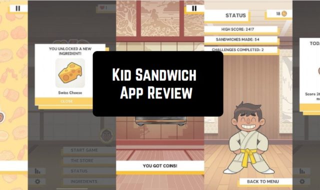 Kid Sandwich App Review