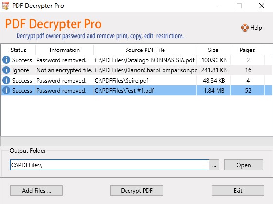 PDF Decrypter Pro2