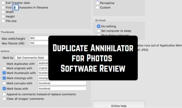 Duplicate Annihilator for Photos Software Review