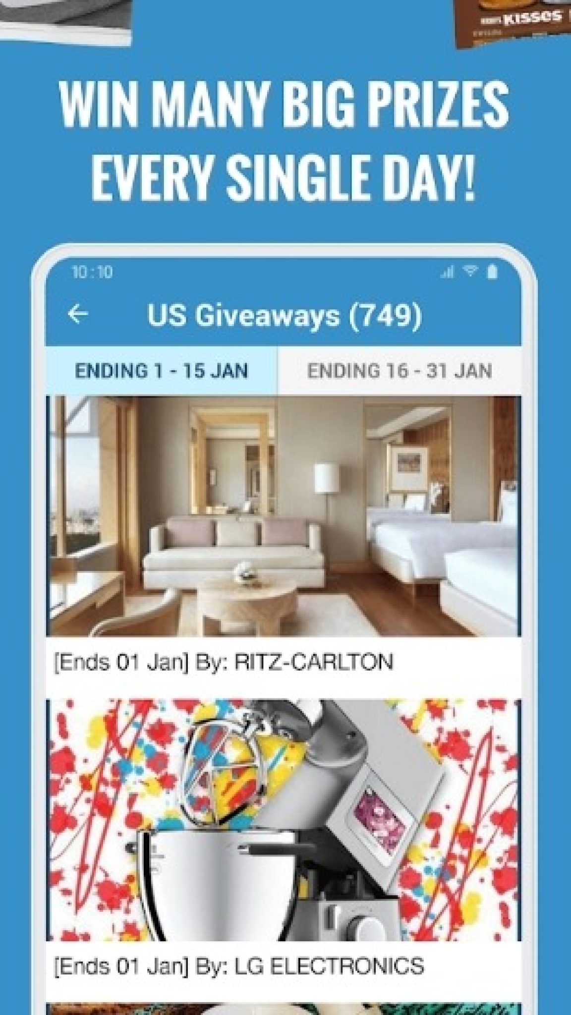 8 Free Giveaway Apps to Get Stuff (Android & iOS) | Freeappsforme ...