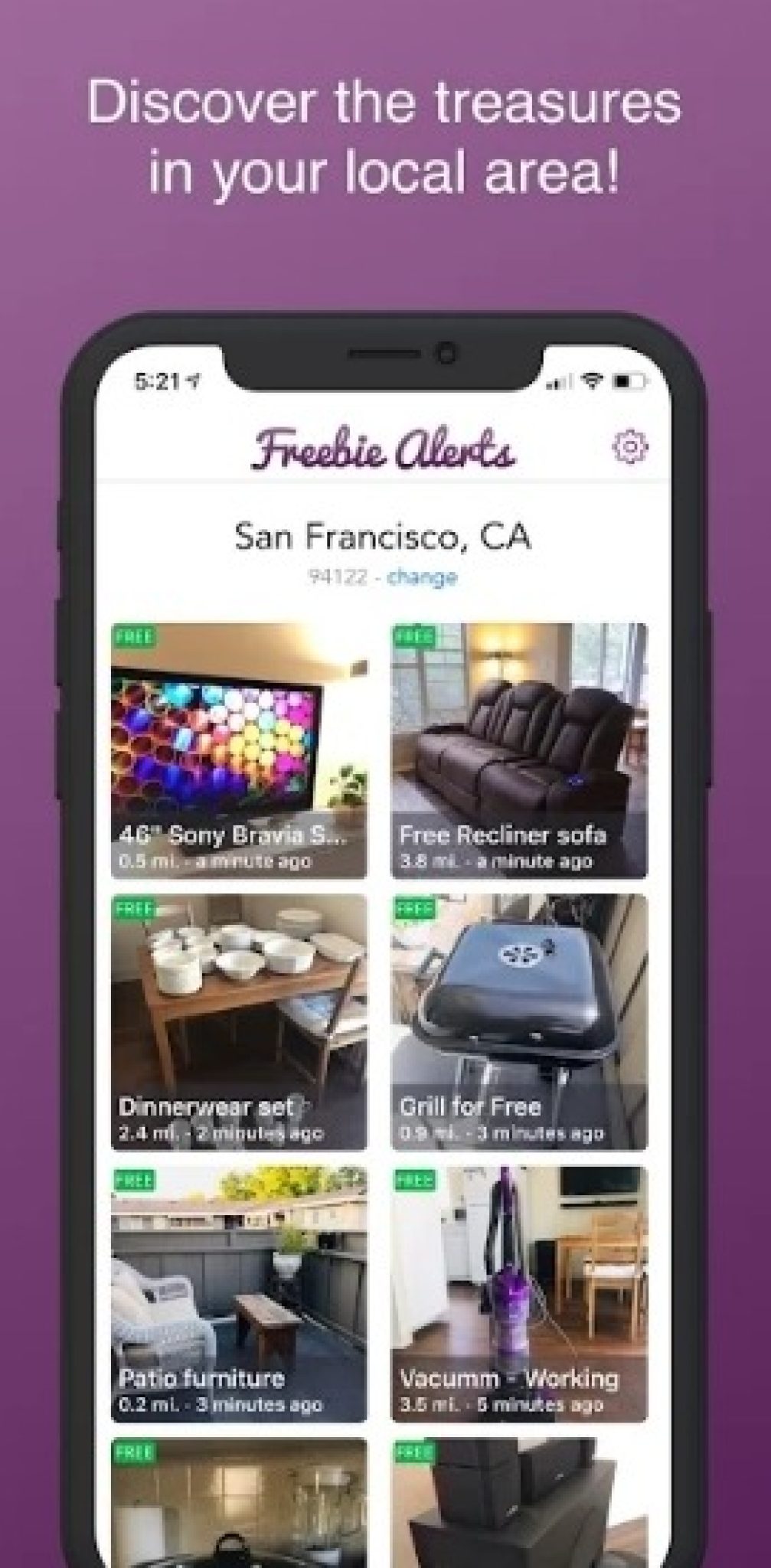 apps to get free items