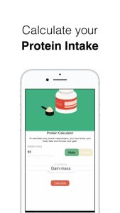 Protein Calc Screenshot