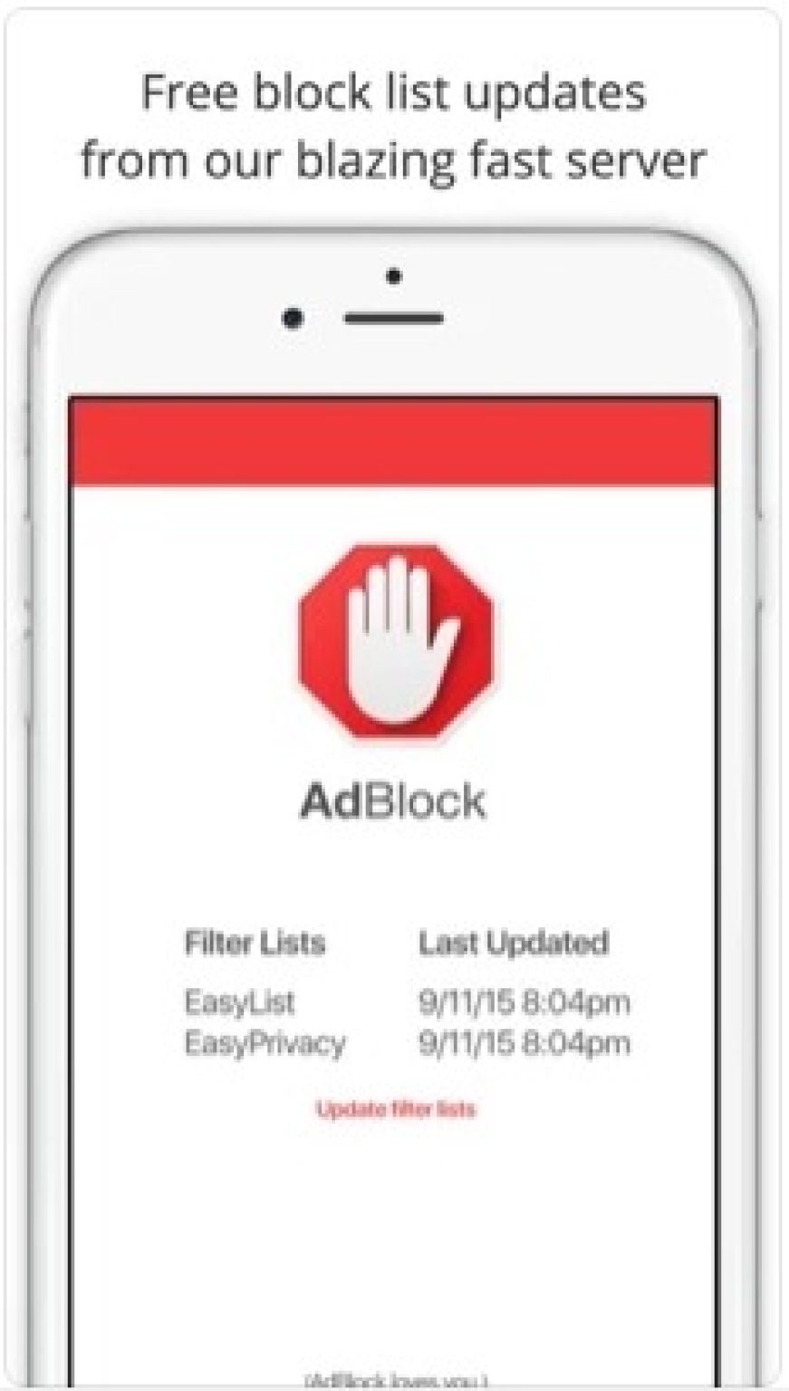 Adblock ios. ADBLOCK для телефона.