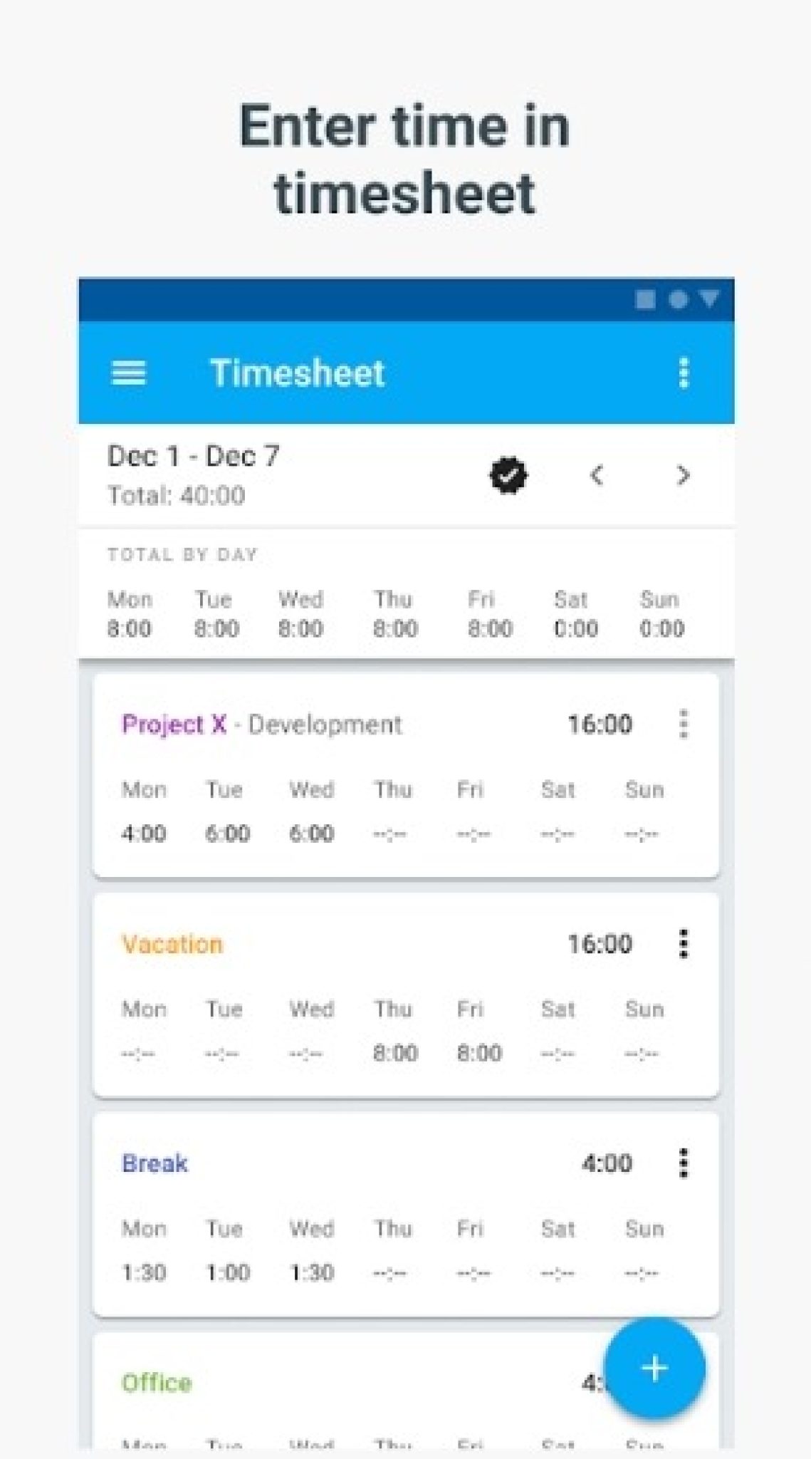 Clockify. ATIMELOGGER time Tracker. Option Clockify. Clockster.