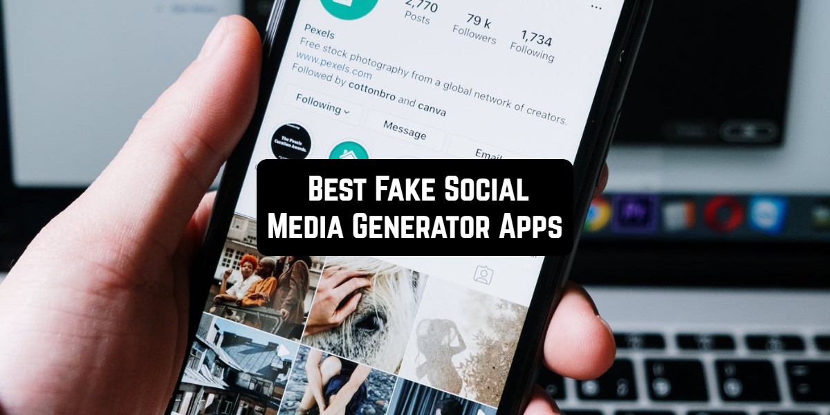 log Rund reagere 10 Fake Social Media Generator Apps for Android & iOS | Free apps for  Android and iOS