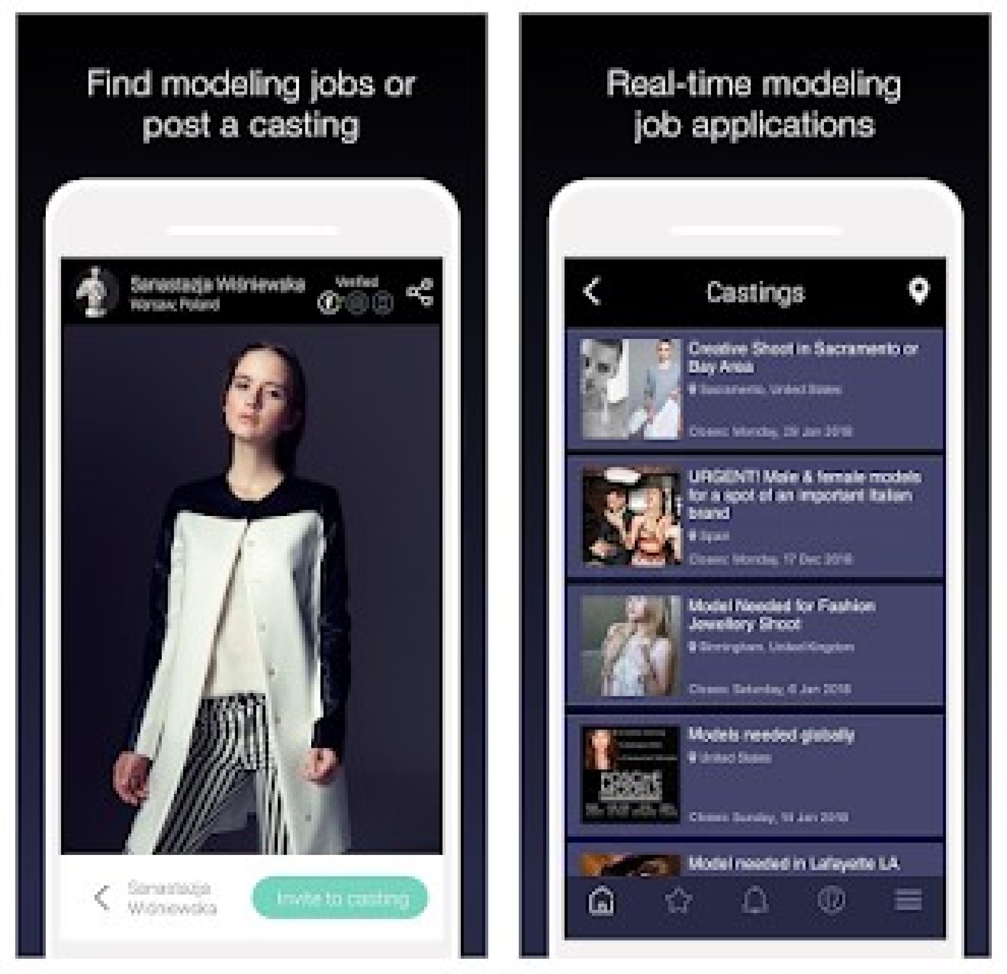 7 Best Model Casting Apps for Android and iOS | Free apps for Android ...