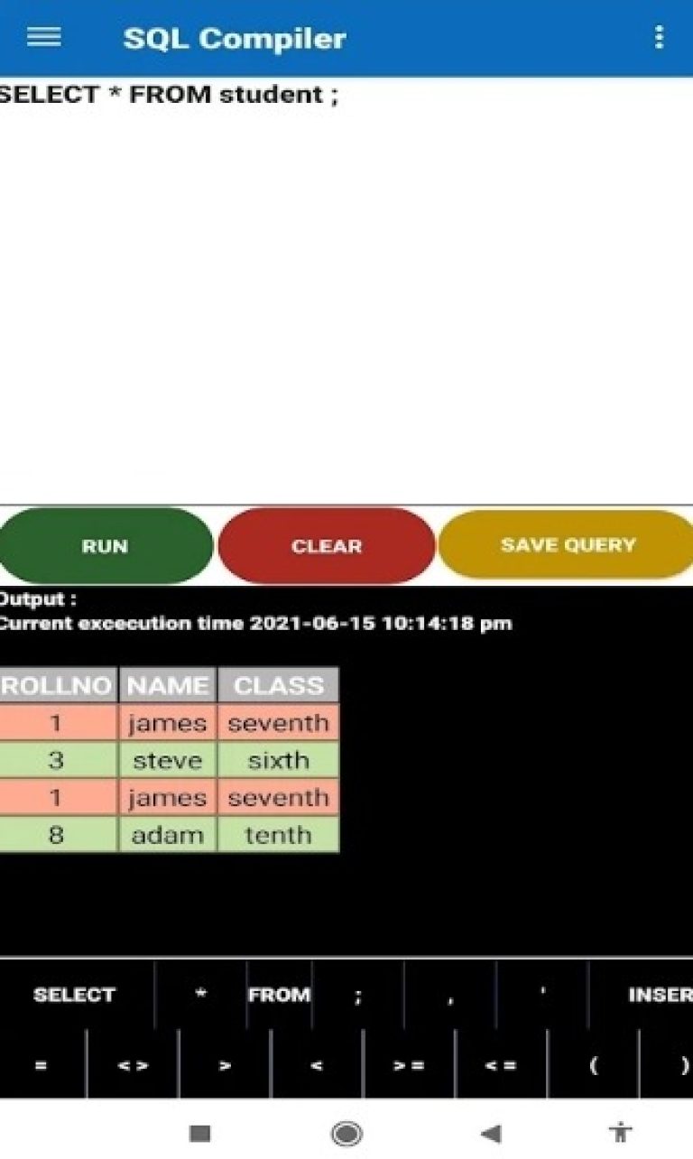 5 Best SQL Compiler Apps for Android | Free apps for Android and iOS