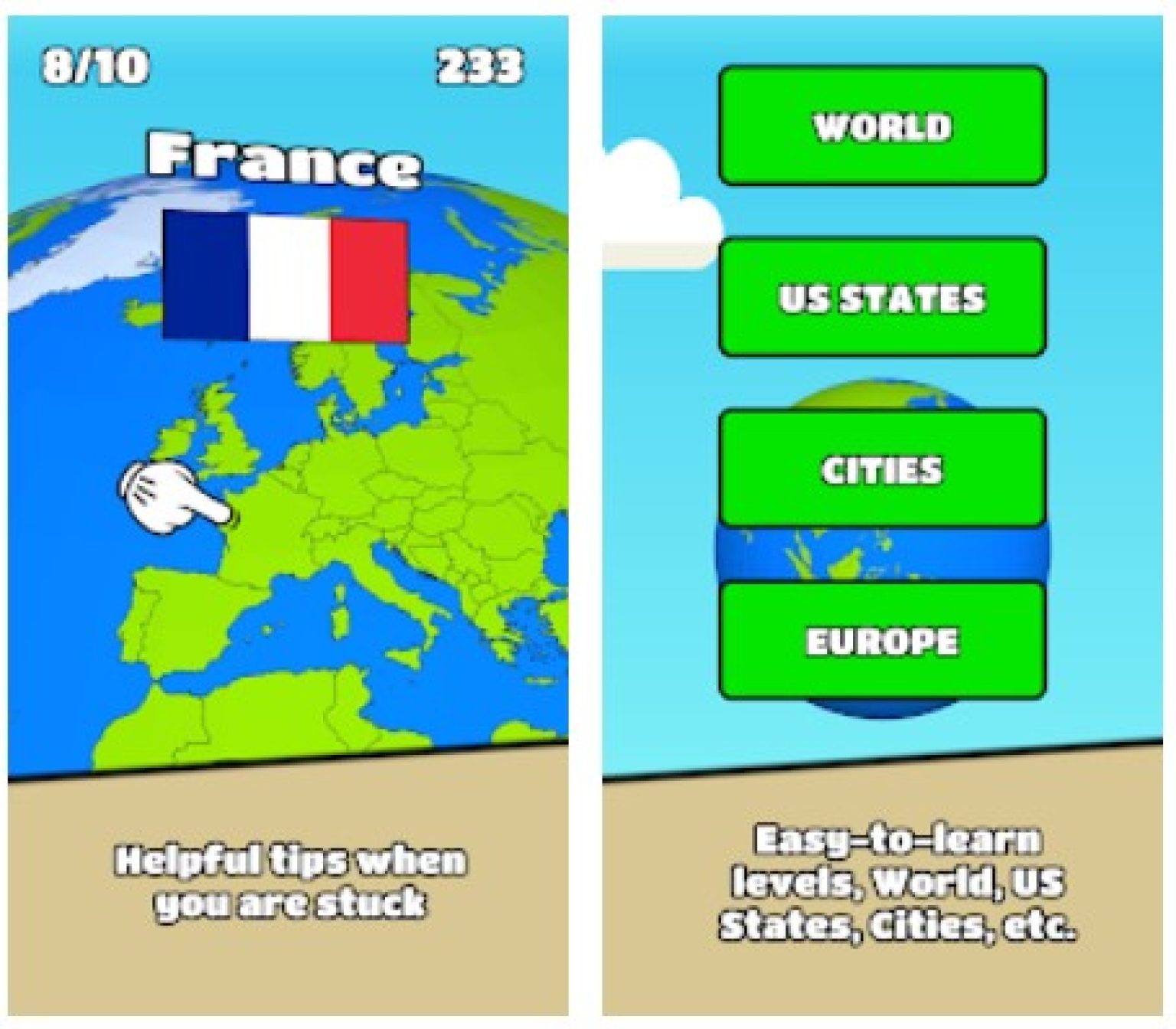 Geography Quiz! App Review Freeappsforme Free apps for Android and iOS