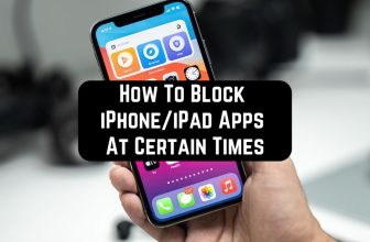 how to block iphone and ipad apps at certain time