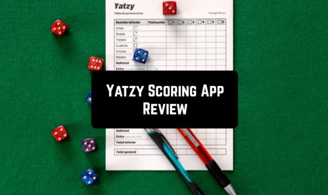 Yatzy Scoring App Review