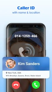 Caller ID & Number Locator screen 2