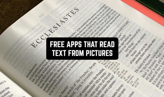 15 Free Apps That Read Texts From Pictures (Android & iOS)