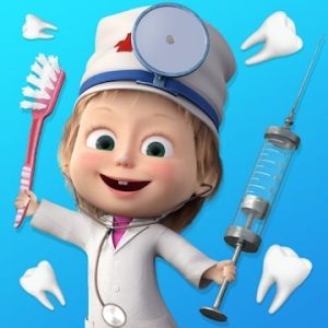 masha-bear-dentist-logo