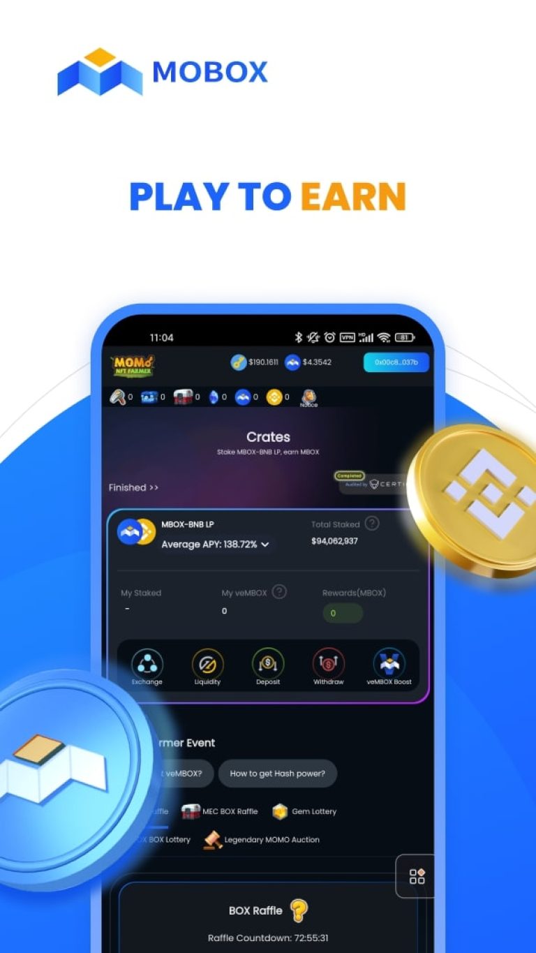 nft игры на телефон