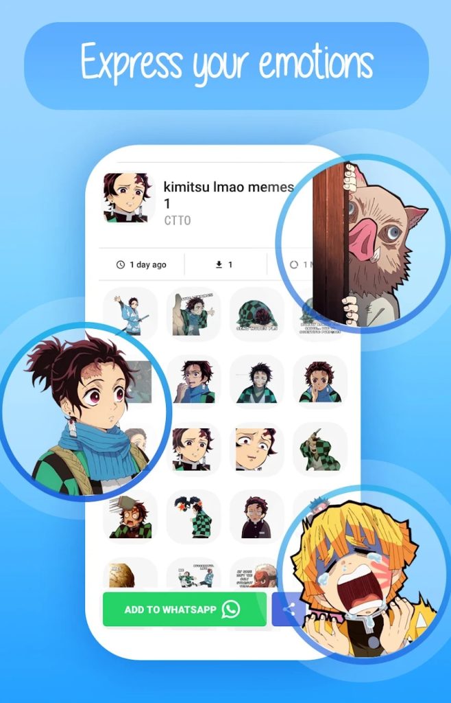 anime stickers  by arashieeeeee  Sticker Maker for WhatsApp