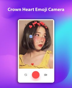 Crown-Heart-Emoji-Camera-screen-1