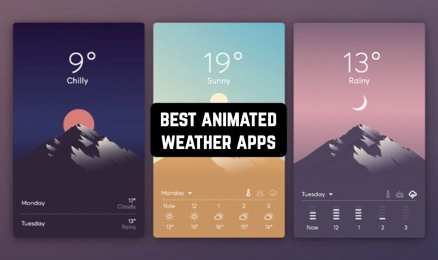 12 Best Animated Weather Apps 2023 for Android & iOS
