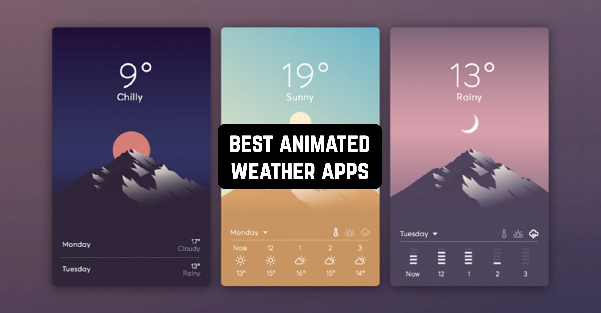 12 Best Animated Weather Apps 2023 for Android & iOS | Free apps for  Android and iOS