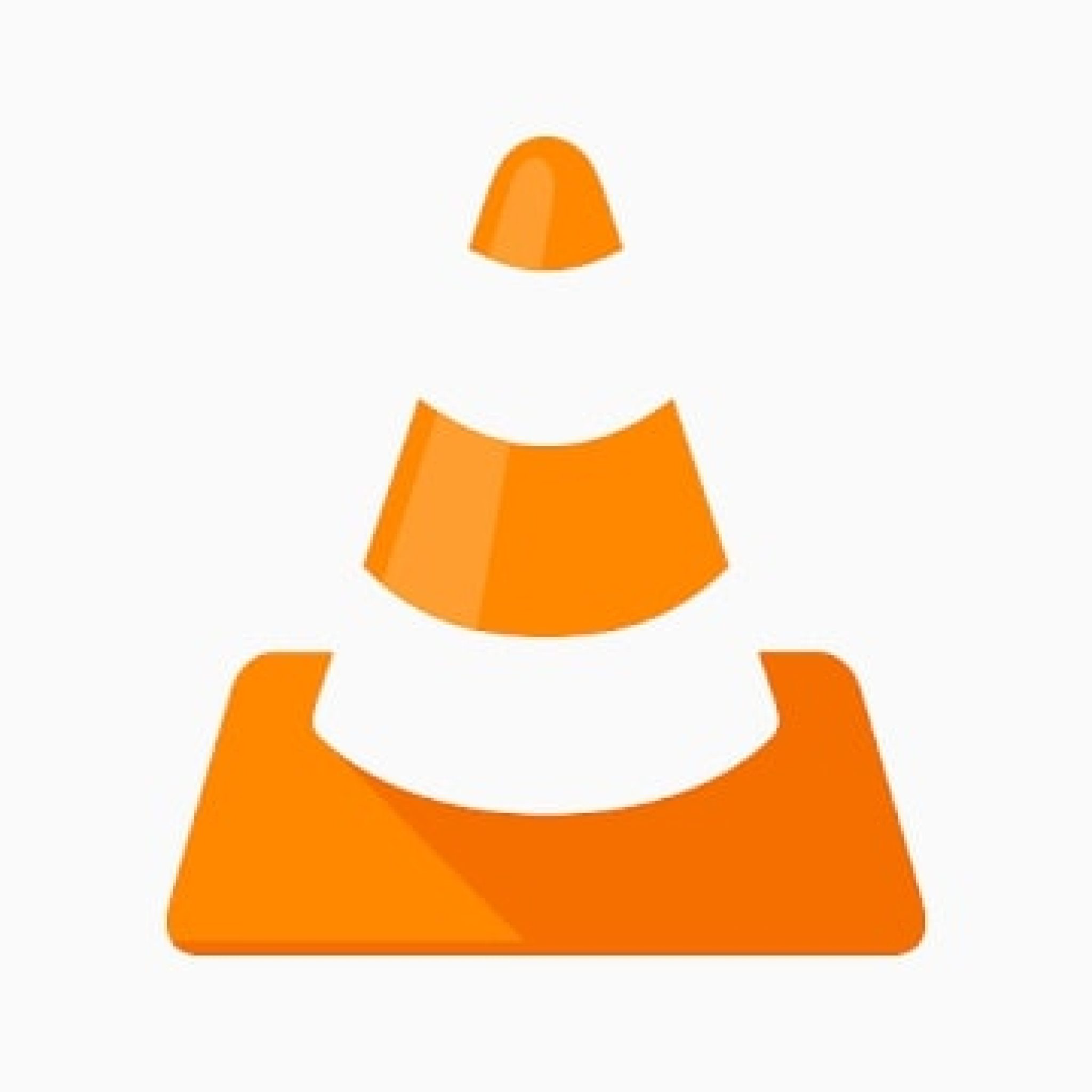 Download vlc media. VLC логотип. Конус VLC. Медиаплеер VLC иконка. Дорожный конус иконка.