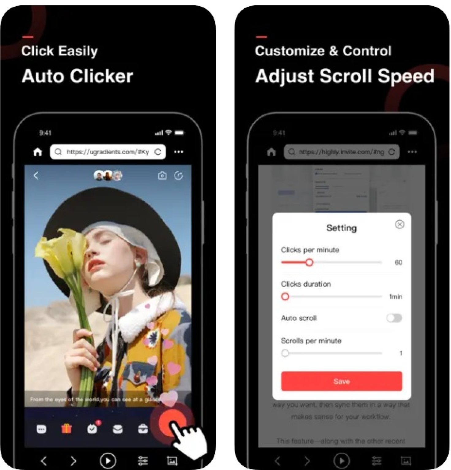 auto scroll app