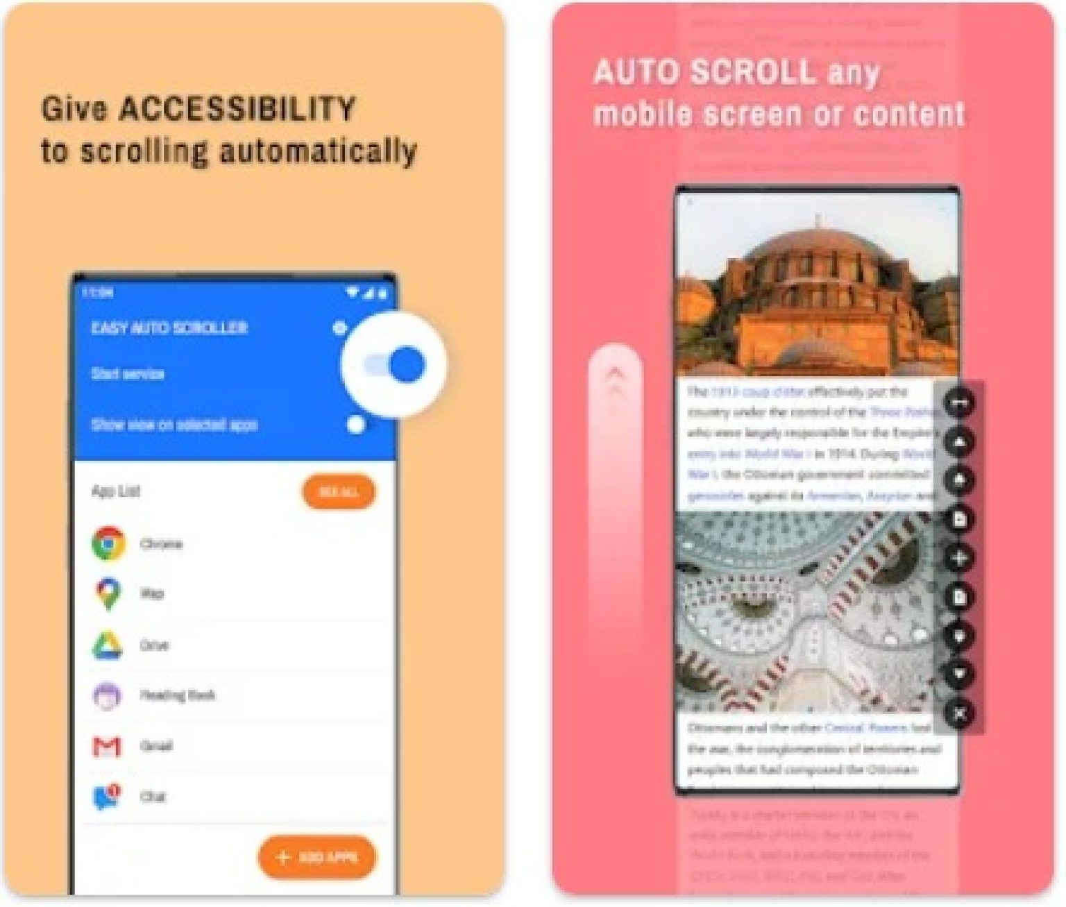 auto scroll app