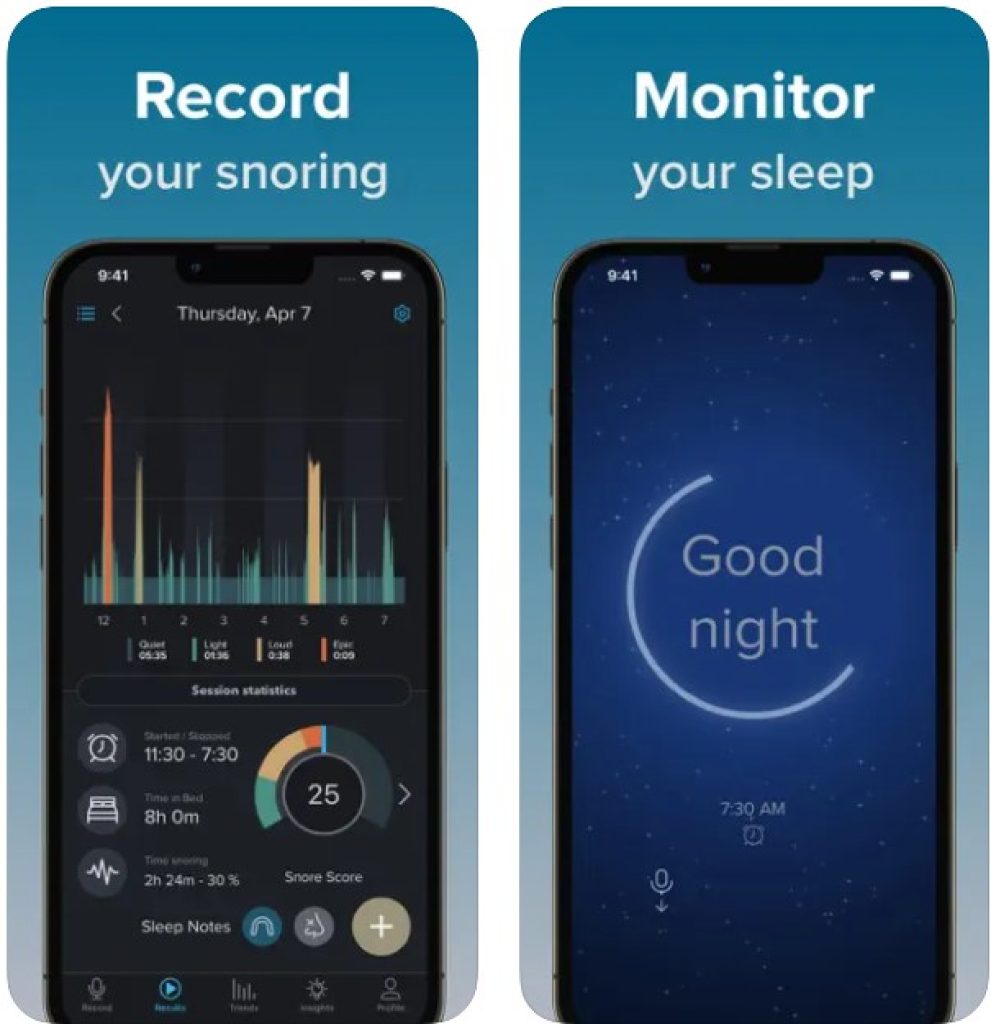 SnoreLab: Record Your Snoring1