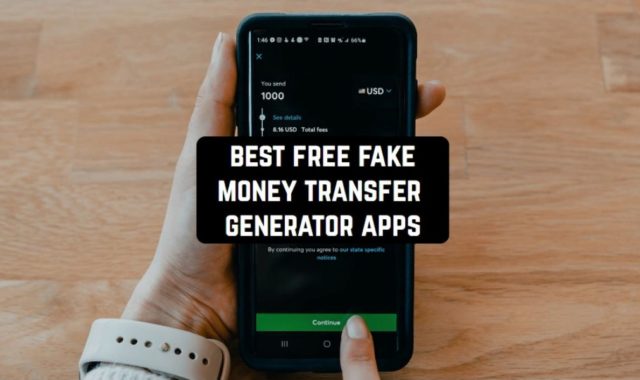 11 Free Fake Money Transfer Generator Apps