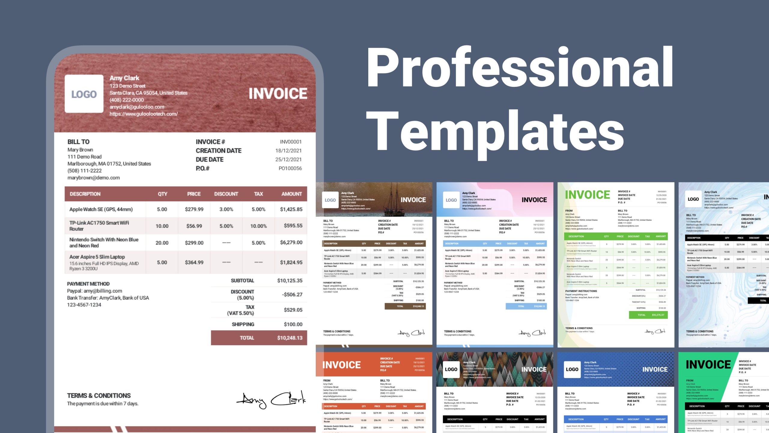 My Invoice Generator & Invoice 1