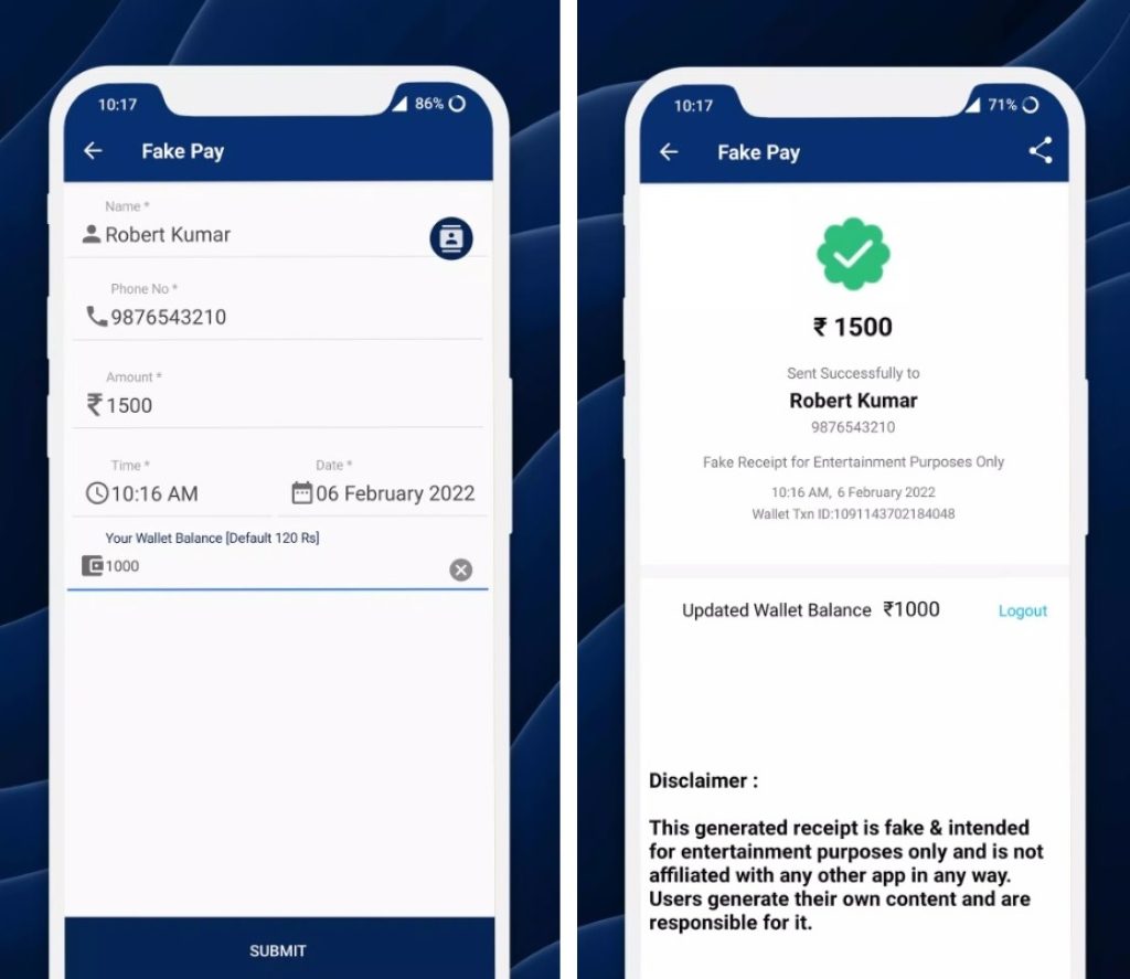 13 Free Fake Money Transfer Generator Apps Freeappsforme Free apps