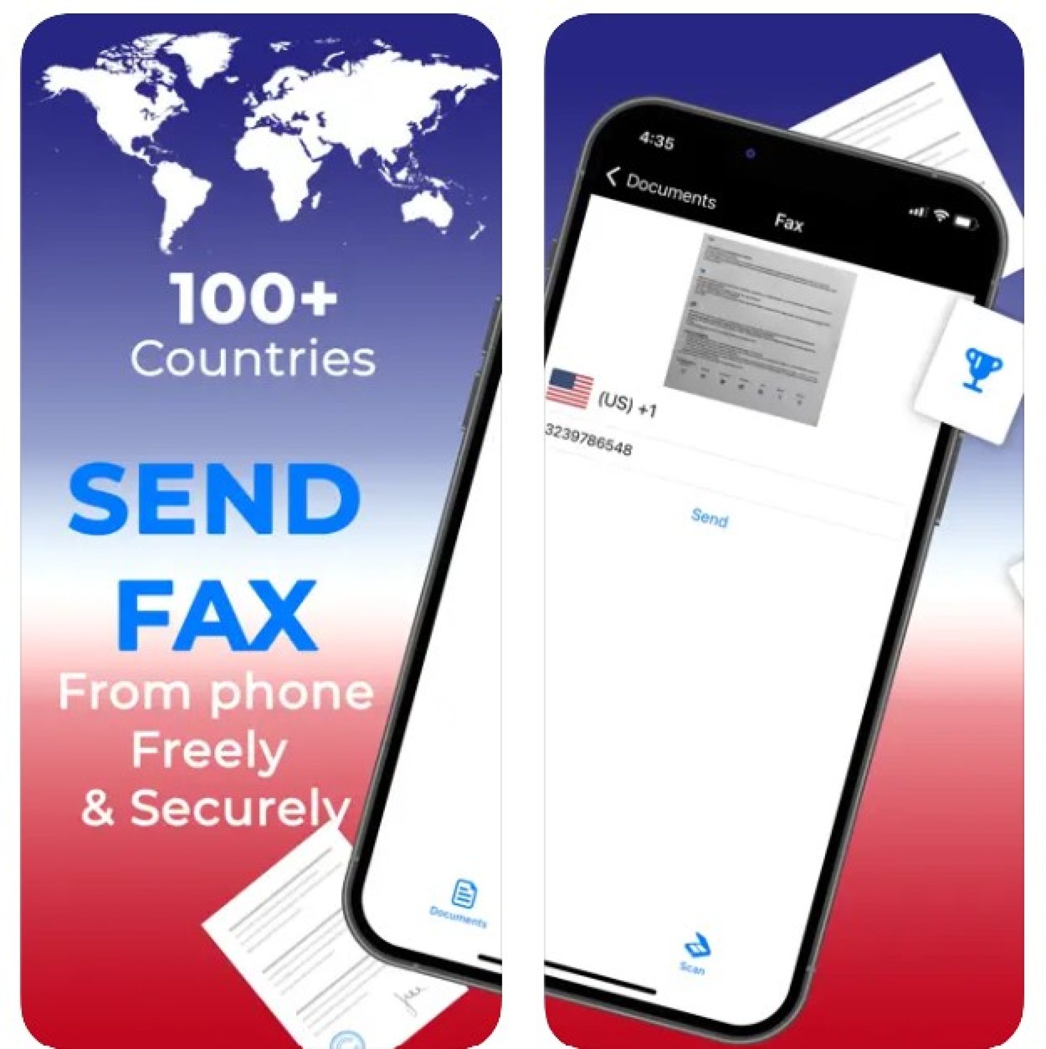 fax for free from iphone