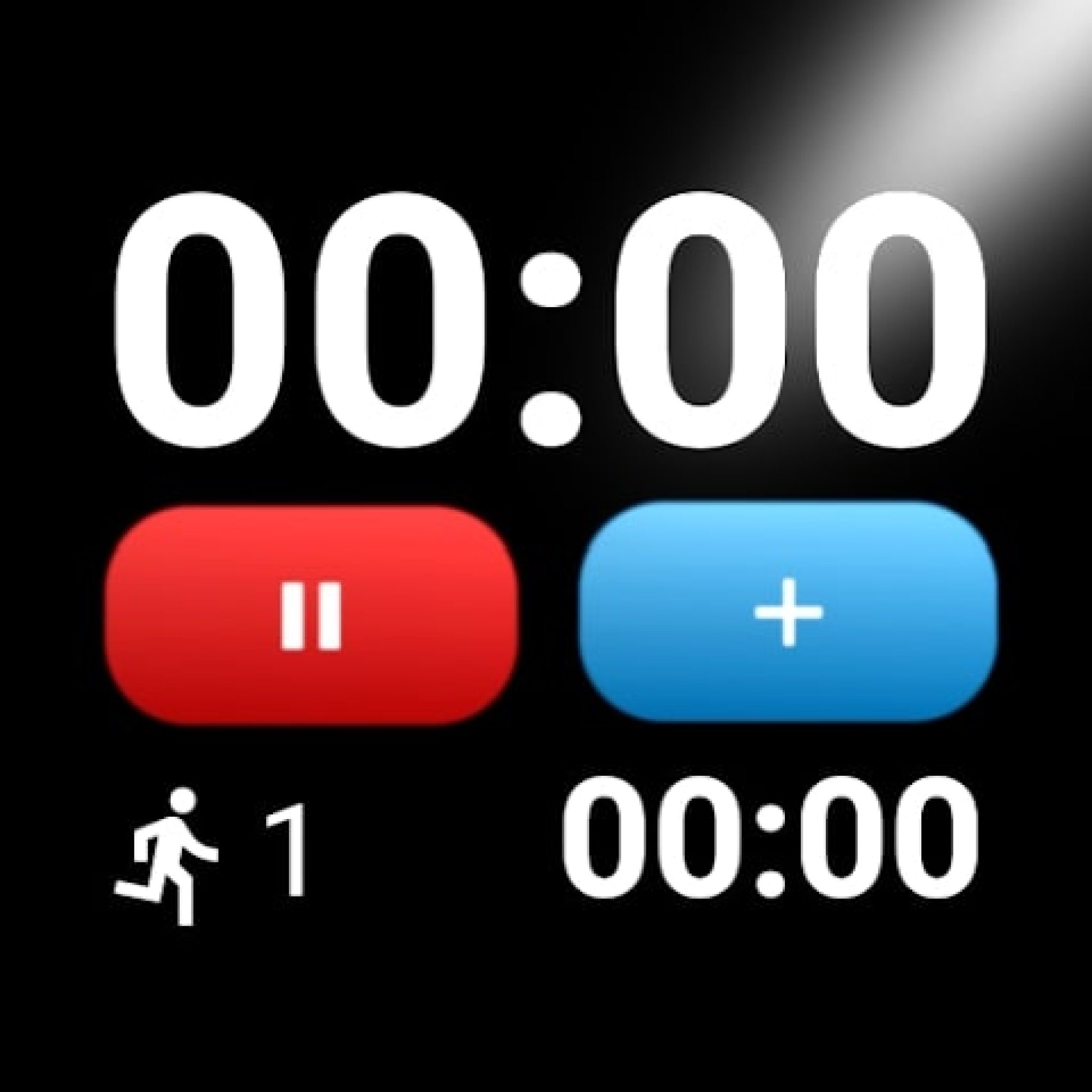 Поставь секундомер на 2. Круговой таймер в играх. Таймер секундомер с большими кнопками. Google timer. Приложение на андроид с синей темой и секундомером.