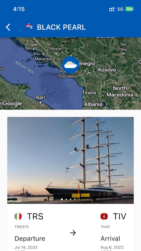 Vessel Tracking - Ship Radar3