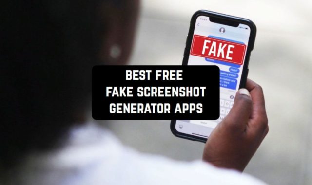 11 Free Fake Screenshot Generator Apps in 2023 (Android & iOS)