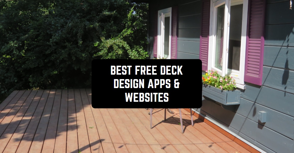 11 Best Free Deck Design Apps & sites 2023 Freeappsforme Free