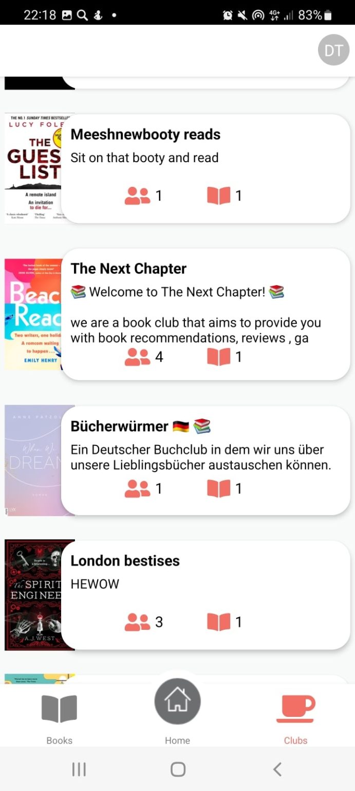 11 Best Book Club Apps & Websites To Create Book Clubs | Freeappsforme ...