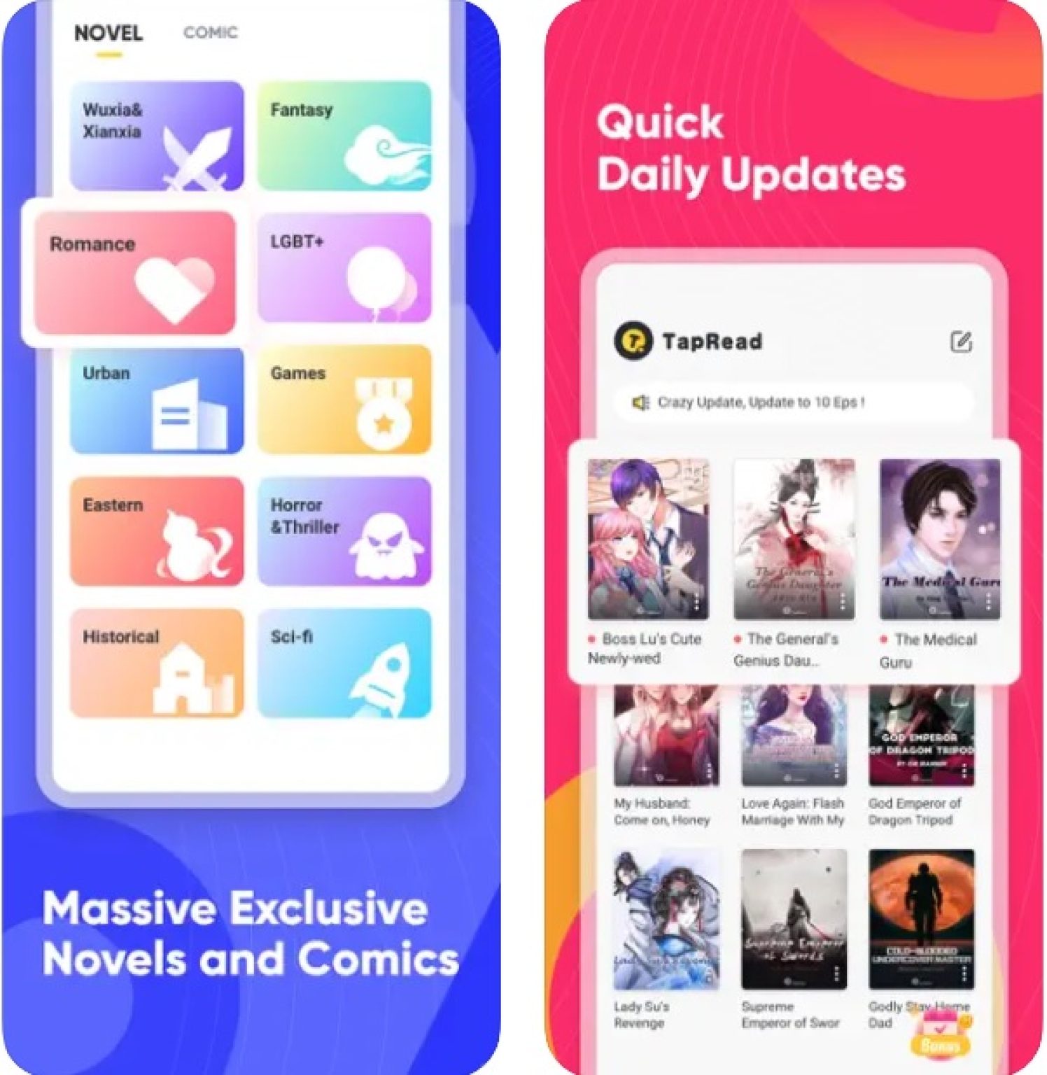 light novel reading apps