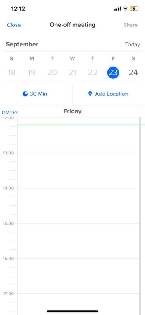 Calendly Mobile 2