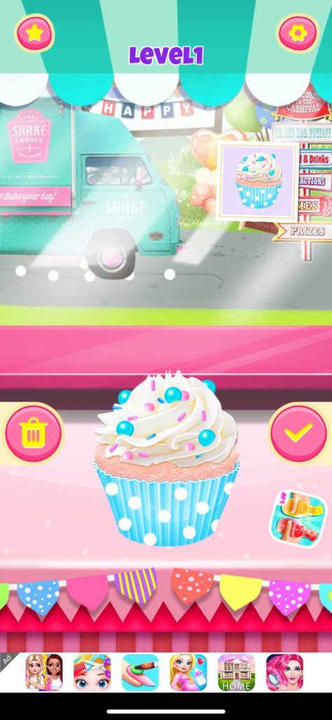 Cupcake Girl Games