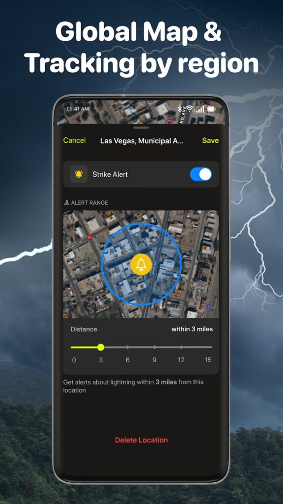 Lightning Tracker My Radar Map6