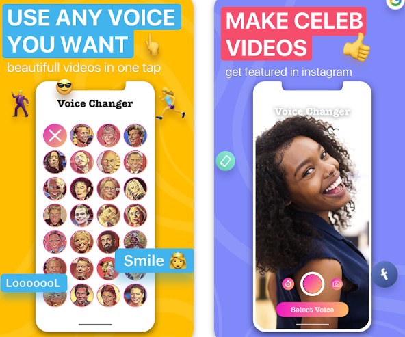 Voicer Celebrity Voice Changer1