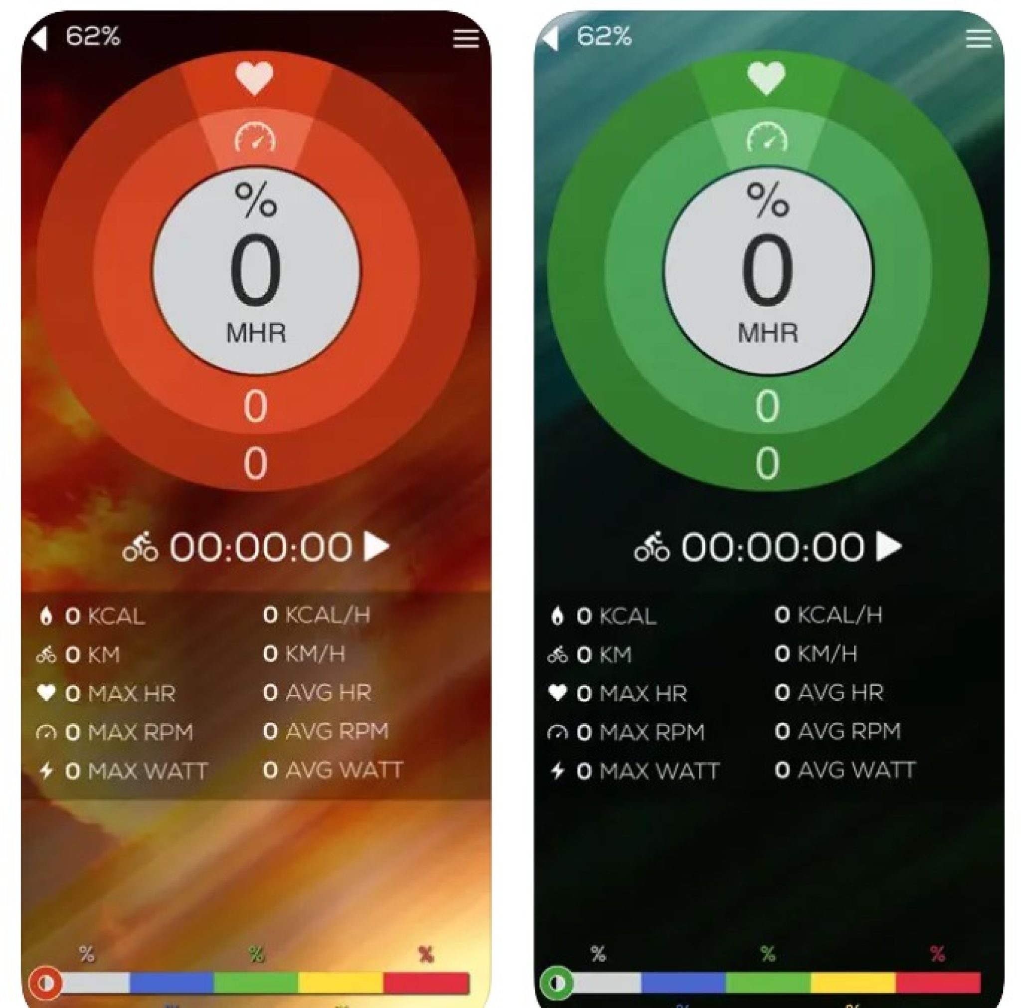 stationary bike riding app