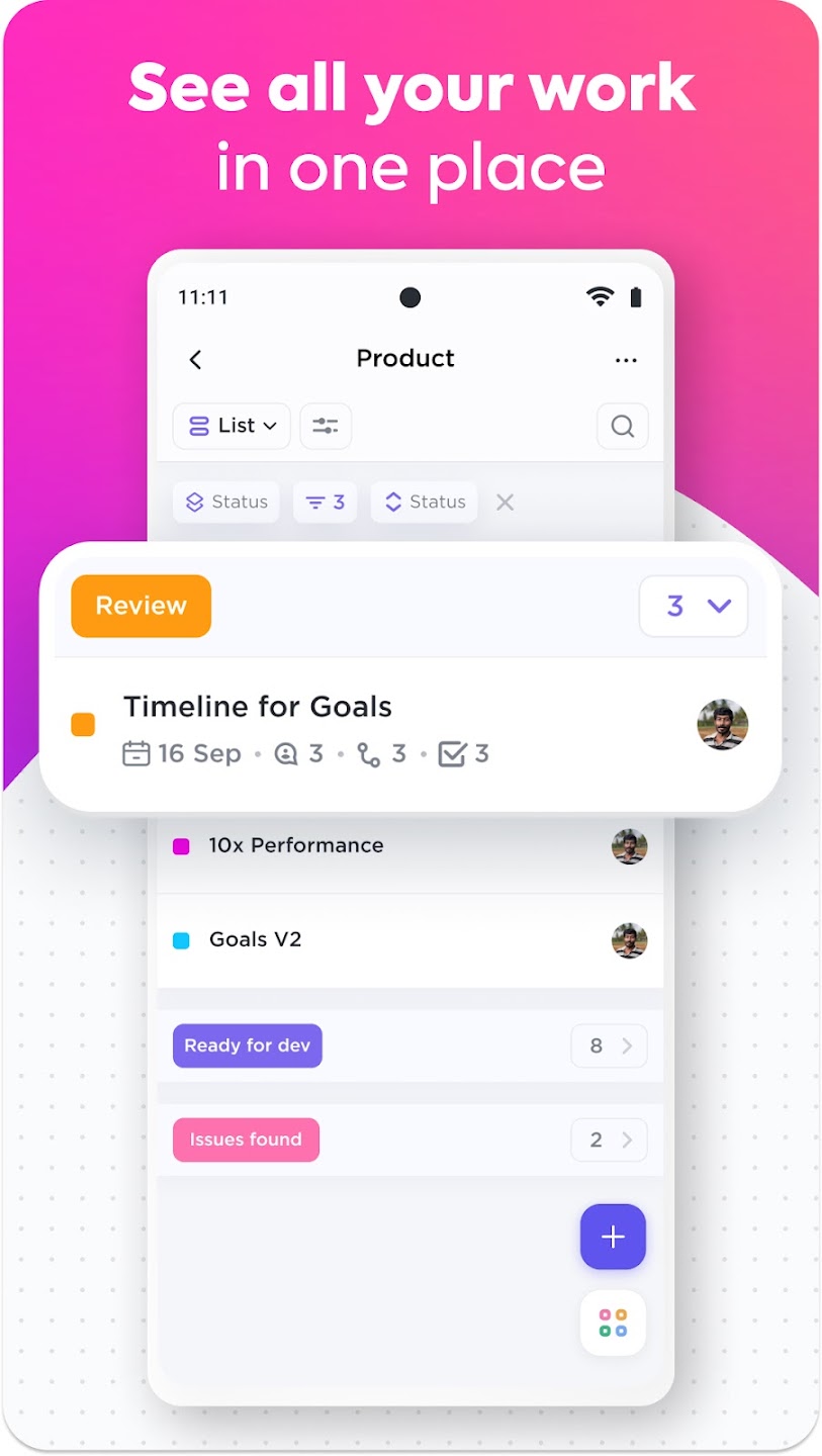 ClickUp - Manage Teams & Tasks
1