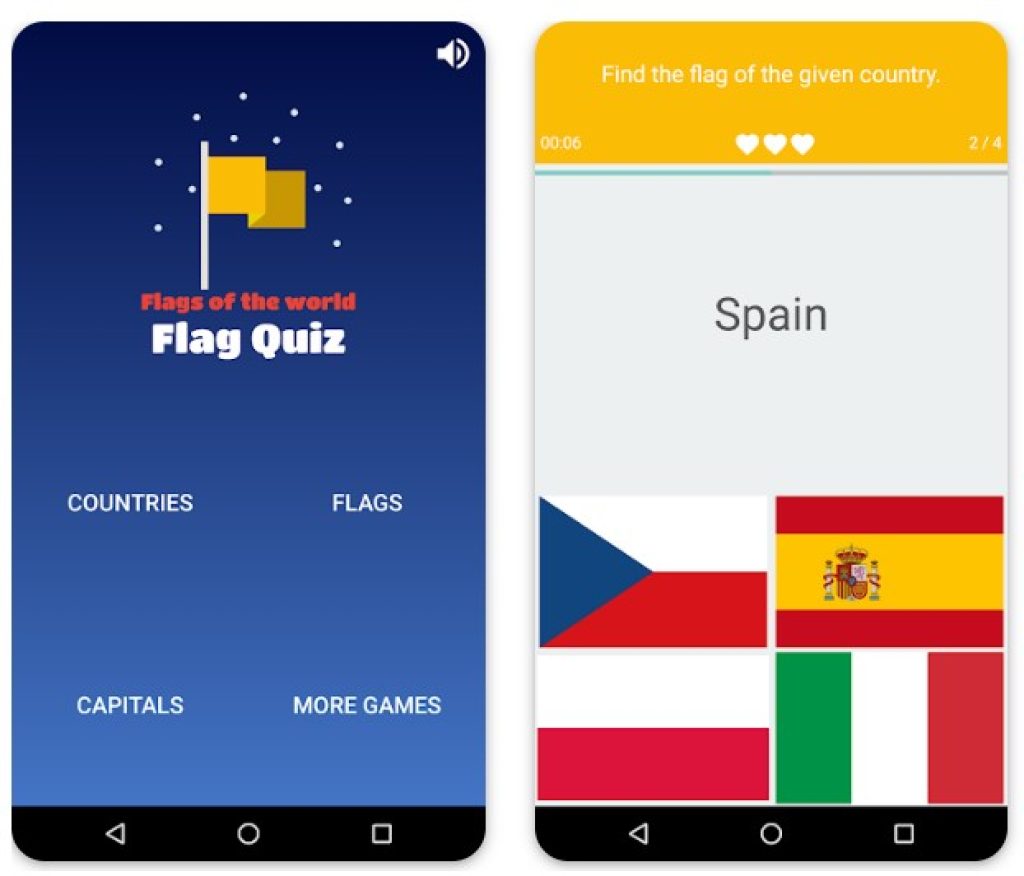 Flag Quiz: Countries, Capitals1