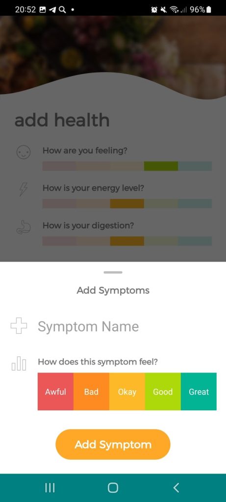 Food Allergy and Symptom Tracker2