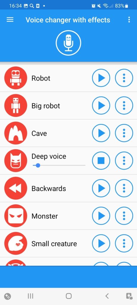 Voice Changer With Effects2