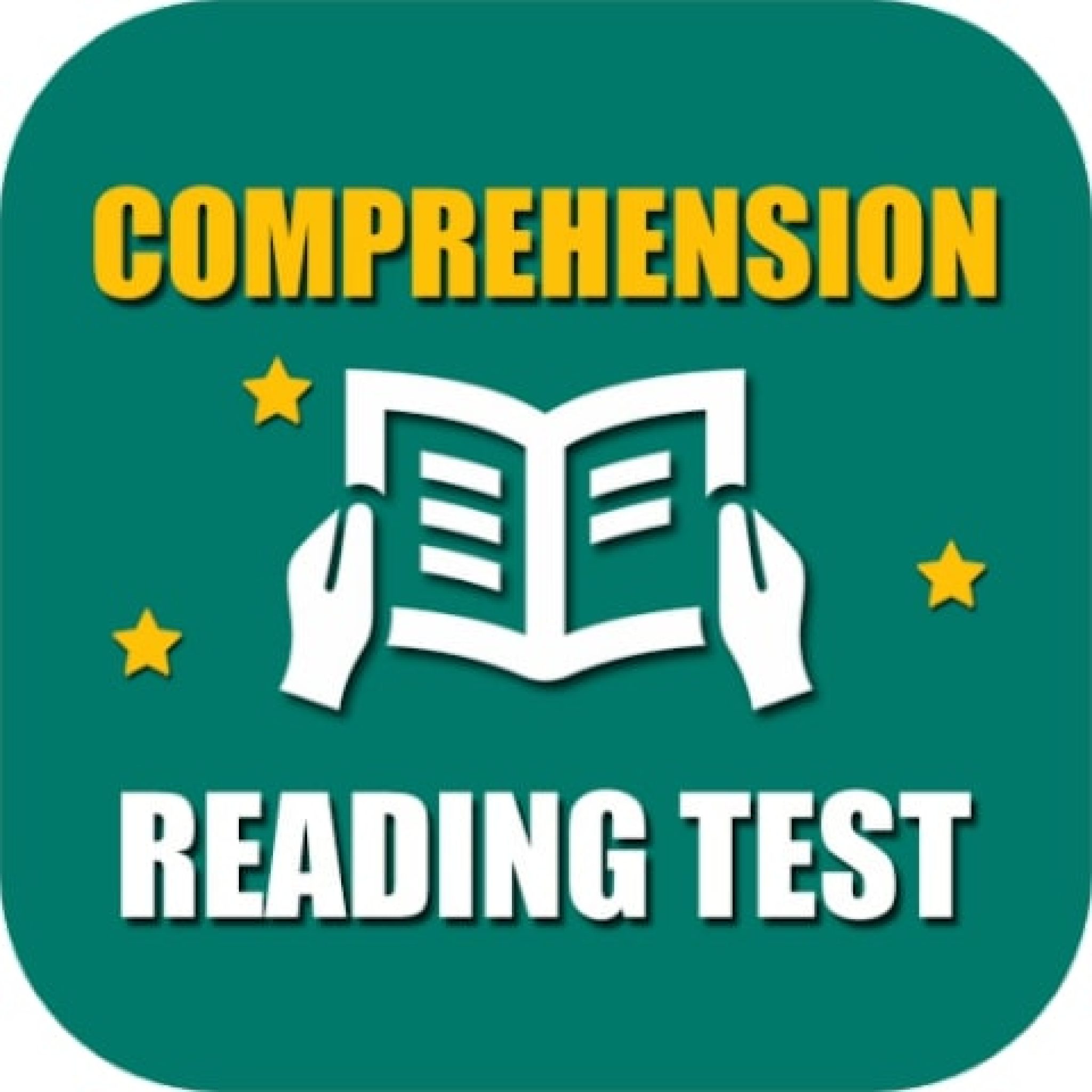 Comprehensive test. Reading test. test your reading.