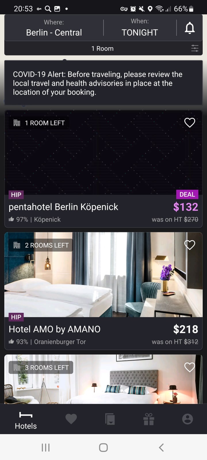 HotelTonight: Hotel Deals2