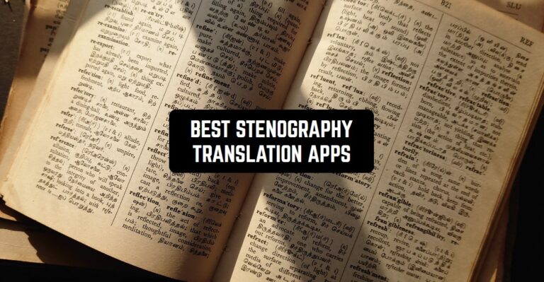 BEST STENOGRAPHY TRANSLATION APPS1